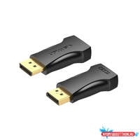 Vention VENTION KÁBEL DP M - HDMI F 4K Adapter Fekete