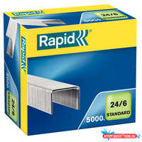 Rapid Rapid 24/6 STANDARD tűzőkapocs, horganyzott, 5000db/doboz