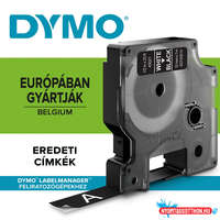Dymo Feliratozógép szalag Dymo D1 S0720610/45021 12mmx7m, ORIGINAL, fehér/fekete