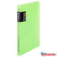  Gyűrűskönyv A4, 4 gyűrűs 2cm gerinc PP, Karton P+P Opaline zöld