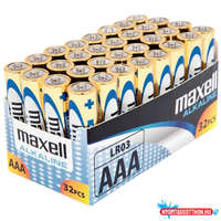 Maxell Elem AAA mikro LR03 zsugorfóliás alkaline 4 db/csomag, Maxell