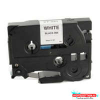  BROTHER TZe221 szalag Black/White 9mm x 8m DOR (For use)
