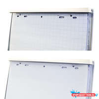 A-series Flipchart papír 68x98cm, 5x20lapos tömb, A-SERIES sima és kockás