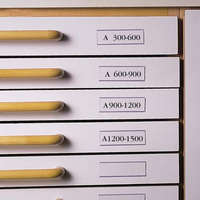 DJOIS Címketartó zseb, 30x150 mm, öntapadó, fiókhoz, DJOIS (3L7530)