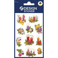 AVERY ZWECKFORM Matrica, papír, 2 ív, 76x120 mm, AVERY ZWECKFORM, Z-Design No.4050, díszes fenyőágak (AY4050)