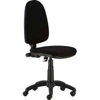 . Irodai forgószék, szövetborítás, fekete lábkereszt, Megane, fekete (BBSZV189)