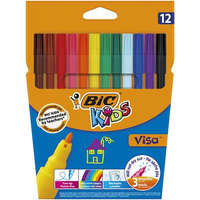 BIC Filctoll készlet, BIC KIDS Visa, 12 különböző szín (BC888695)