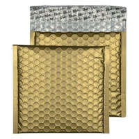 BLAKE Légpárnás tasak, CD, 165x165 mm, BLAKE, metál matt arany (BMTMG165)