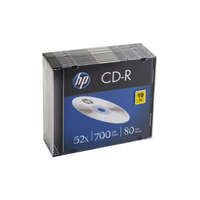 HP CD-R lemez, 700MB, 52x, 10 db, vékony tok, HP (CDH7052V10)