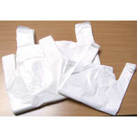 . Ingvállas tasak, fehér, 28x8x50 cm (CSZI01)