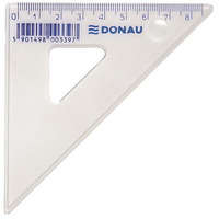 DONAU Háromszög vonalzó, műanyag, 45&#176;, 8,5 cm, DONAU (D7030)