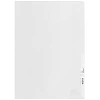 LEITZ Genotherm, felül és belső oldalon nyitott, A4, PP, 140 mikron, narancsos felület, LEITZ Recycle (E40013003)