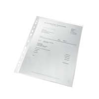 LEITZ Genotherm, lefűzhető, A4, PP, 100 mikron, narancsos felület, LEITZ Recycle (E47913003)