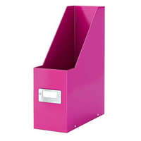 LEITZ Iratpapucs, PP/karton, 95 mm, LEITZ Click&Store, rózsaszín (E60470023)