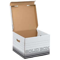 LEITZ Archiválódoboz, M méret, LEITZ Solid, fehér (E61180001)