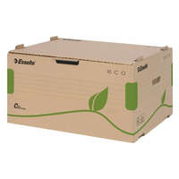 ESSELTE Archiválókonténer, újrahasznosított karton, előre nyíló, ESSELTE Eco, barna (E623919)