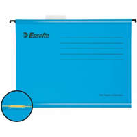 ESSELTE Függőmappa, gyorsfűzős, újrahasznosított, karton, A4, ESSELTE Classic, kék (E93130)