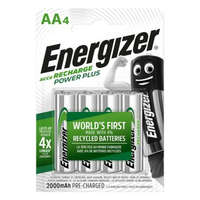 ENERGIZER Tölthető elem, AA ceruza, 4x2000 mAh, ENERGIZER Power Plus (EA638622)