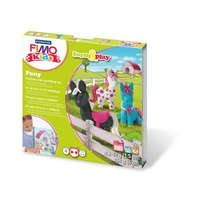 FIMO Gyurma készlet, 4x42 g, égethető, FIMO Kids Form & Play, pónik (FM803408LZ)