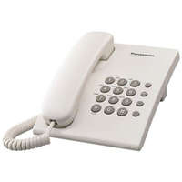 PANASONIC Telefon, vezetékes, PANASONIC KX-TS500HGW, fehér (GTFTS500)
