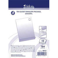 VICTORIA PAPER Redős-talpas tasak csomag, TB4, szilikonos, 40 mm talp, VICTORIA PAPER, barna gascofil (IBI52)