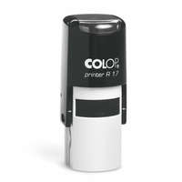COLOP Bélyegző, kör, COLOP Printer R 17 , fekete párna (IC1031700)