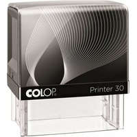 COLOP Bélyegző, COLOP Printer IQ 30 fekete ház - fekete párnával (IC1463000)