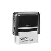 COLOP Bélyegző, COLOP Printer C 30, kék cserepárnával (IC1523007U)
