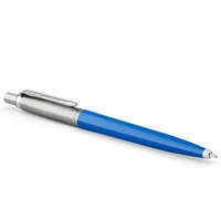 PARKER Golyóstoll, 0,7 mm, ezüst színű klip, kék tolltest, PARKER Royal Jotter Originals, kék (ICPJRBPKE)