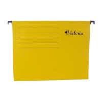 VICTORIA OFFICE Függőmappa, karton, A4, VICTORIA OFFICE, sárga (IDFS)