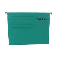 VICTORIA OFFICE Függőmappa, karton, A4, VICTORIA OFFICE, zöld (IDFZ)