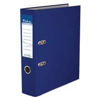 VICTORIA OFFICE Iratrendező, 75 mm, A4, PP/karton, élvédő sínnel, VICTORIA OFFICE, Basic, sötétkék (IDI75SK)