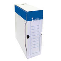 VICTORIA OFFICE Archiválódoboz, A4, 100 mm, karton, VICTORIA OFFICE, kék-fehér (IDVAD10)