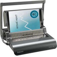 FELLOWES Spirálozógép, műanyag spirálkötéshez, manuális, 500 lap, FELLOWES Quasar+ (IFW56277)