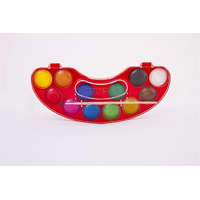 KORES Vízfesték, 12 darabos, 30 mm, KORES Aquarellos (IK30102)