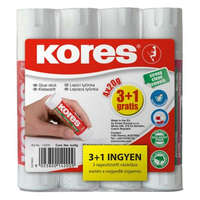 KORES Ragasztóstift, 20 g, 3+1 akciós kiszerelés, KORES (IK873423A)