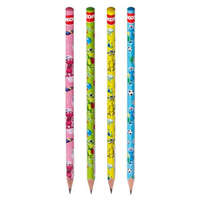 KORES Grafitceruza, HB, háromszögletű, KORES, sárkányos (IK92802D)