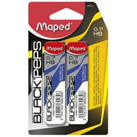 MAPED Grafitbél, 0,7 mm, HB, 2x12 szálas, MAPED Black Peps (IMA560410)