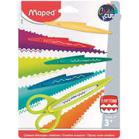 MAPED Olló, cikkcakk, MAPED Créa Cut, 5 különböző minta (IMA601006)