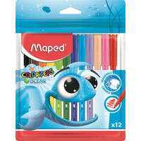 MAPED Filctoll készlet, 2 mm, kimosható, MAPED Color&#039;Peps Ocean, 12 különböző szín (IMA845720)