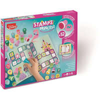 MAPED CREATIV Nyomdázó készlet, foglalkoztató füzettel, MAPED CREATIV Stamps, hercegnő (IMAC907072)