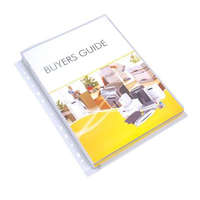 VICTORIA OFFICE Katalógustartó genotherm, lefűzhető, A4, 180 mikron, PP, 25 mm, VICTORIA OFFICE (INV41216)