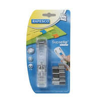 RAPESCO Kapocsadagoló, ezüst kapcsokkal, RAPESCO, Supaclip 40, átlátszó (IRRC4025SS)