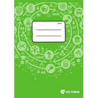 VICTORIA PAPER Füzet, tűzött, A5, sima, 32 lap, VICTORIA PAPER Circle 20-32 (ISVF2032U)