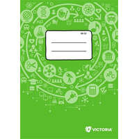 VICTORIA PAPER Füzet, tűzött, A4, sima, 32 lap, VICTORIA PAPER Circle 80-32 (ISVF8032U)