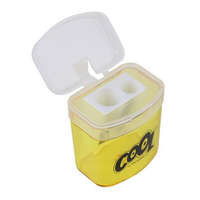 COOL BY VICTORIA Hegyező, kétlyukú, tartályos, COOL BY VICTORIA, vegyes színek (ISVHC2)