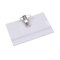 VICTORIA OFFICE Névkitűző, csíptetővel és tűvel, 88x54 mm, VICTORIA OFFICE (IVONCST)