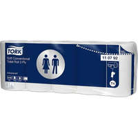 TORK Toalettpapír, T4 rendszer, 3 rétegű, 12, 5 cm átmérő, Advanced, TORK Soft, fehér (KHH028H)