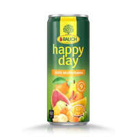 RAUCH Gyümölcslé, 100 százalék , 0,33 l, dobozos, RAUCH Happy day, Multivitamin (KHI452)