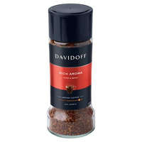 DAVIDOFF Instant kávé, 100 g, üveges, DAVIDOFF Rich Aroma (KHK1052)